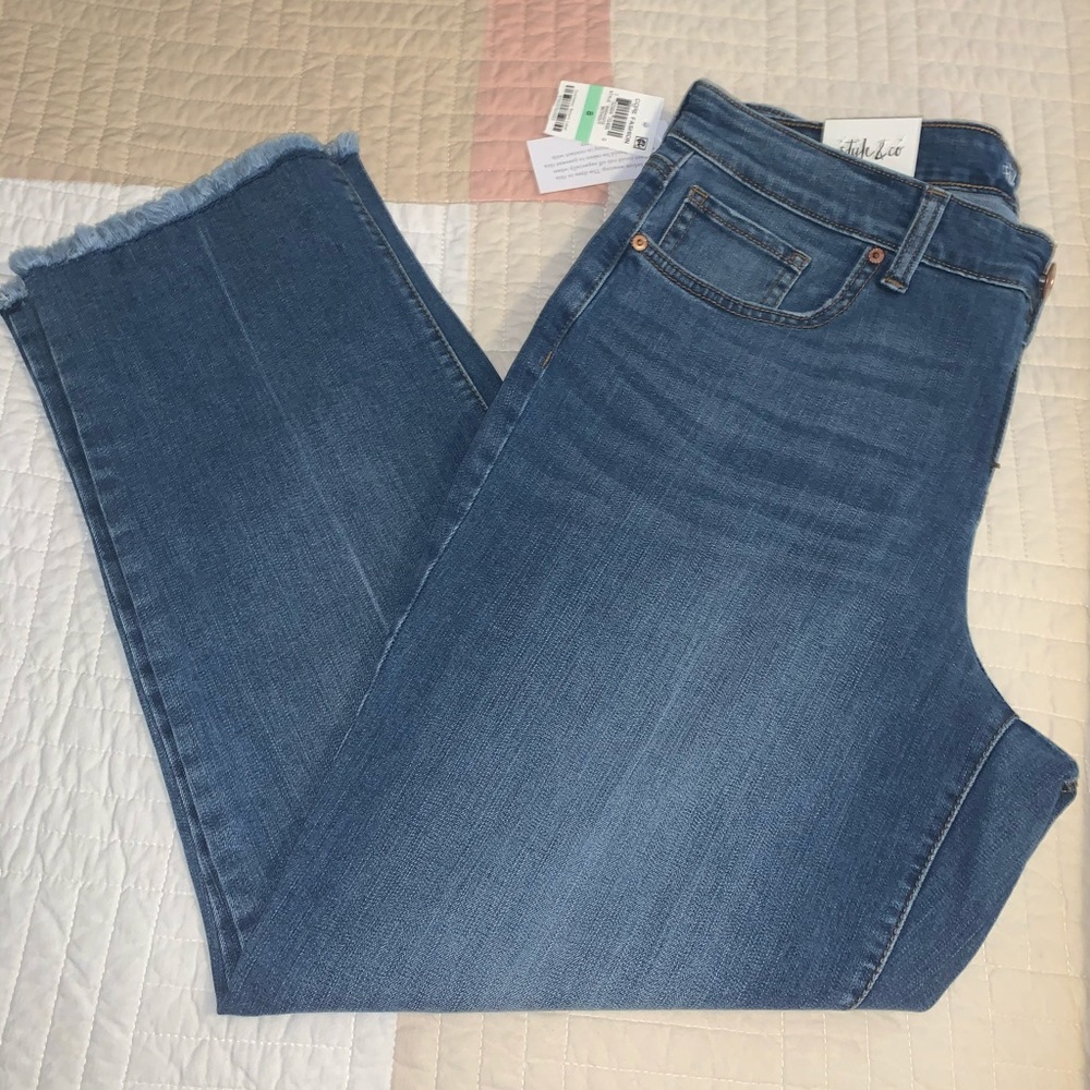 NWT STYLE & Co curvy ankle pants